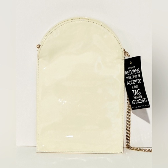 NWT! Charlotte Olympia Jukebox 🎶 Bag-Cream - Picture 2 of 7